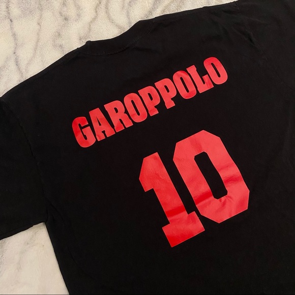 Black SF Niners Football Garappolo Tee - Picture 4 of 4